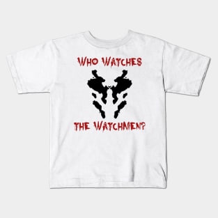 Who watches the watchmen? Watchmen Rorschach Kids T-Shirt